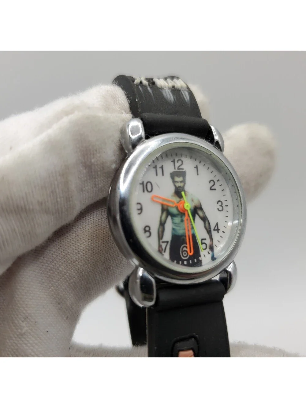 Vintage X-man Wolverine Kids Watch For Parts Or Repair